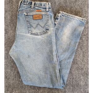 Wrangler 13 Men 38x 34Original Flame Resistant Cat 2 2112  Denim Jeans Workwear